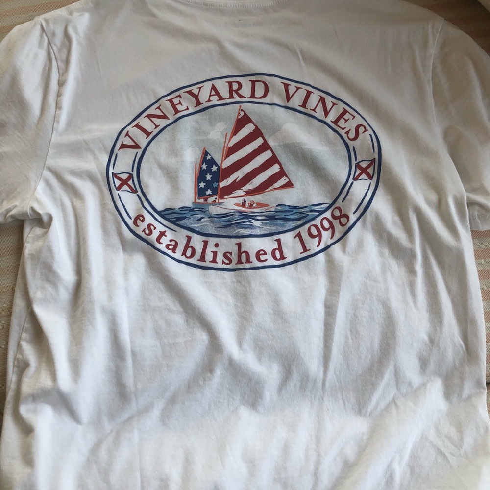Vineyard Vines USA Sailing T